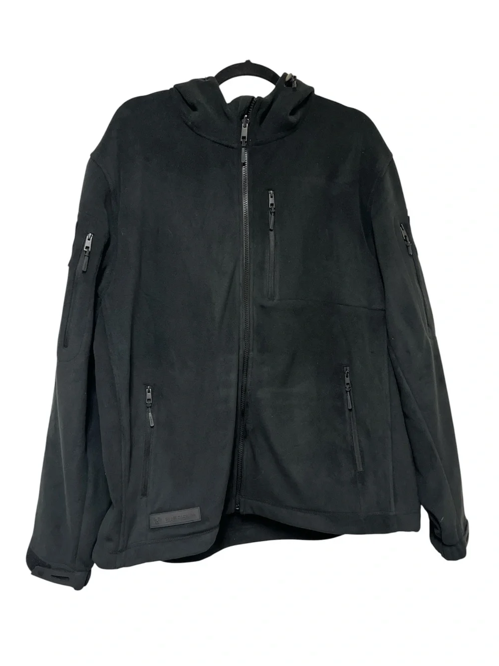 Baerskin Tactical Men Fleece Hoodie Jacket Size XLarge Black